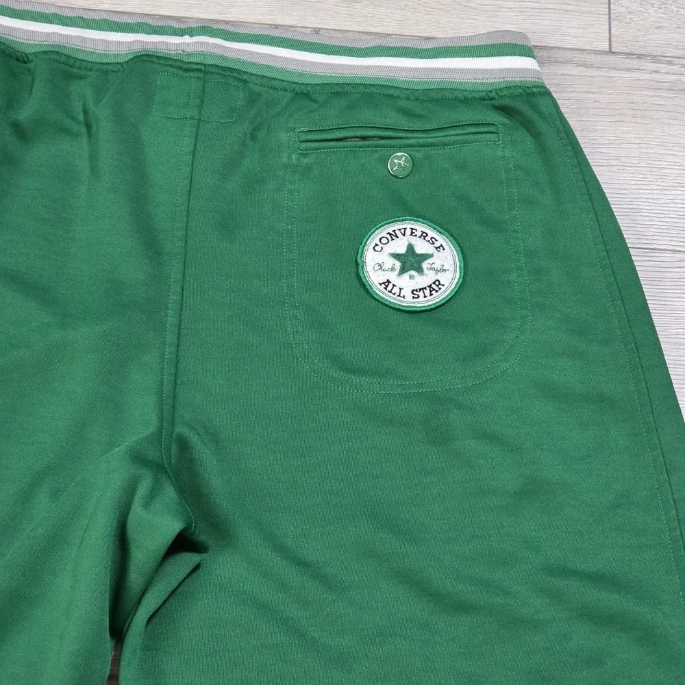 Converse All Star EST 1908‎ Logo Green Sweatpants Men's Size XXL RARE